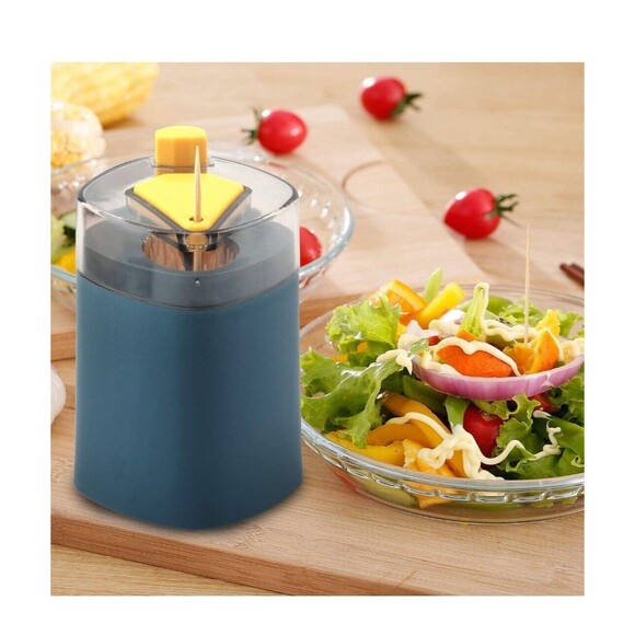 Toothpick Holder Dispenser, Pop-Up Automatic Toothpick Dispenser for Kitchen. - Picture 6 of 7